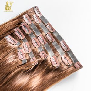 Naadloze PU-clip in haar